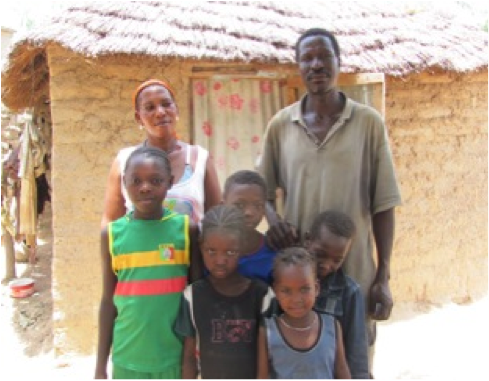 Amadou and his family – his wife, Koro is now a member.